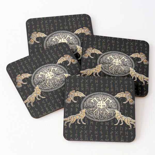 Item preview, Viking wolf and crows designed and sold by MatildaWatson.