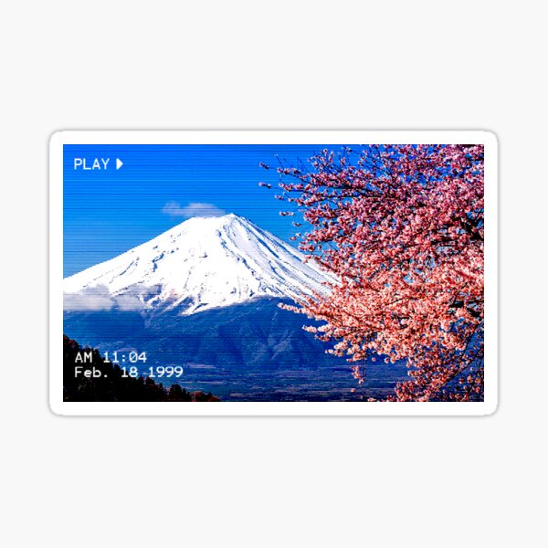 Mt. Fuji Under Film Sticker