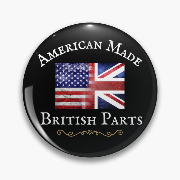 Item preview, AMERICAN MADE, BRITISH PARTS designed and sold by Krafty  Arts Studio.