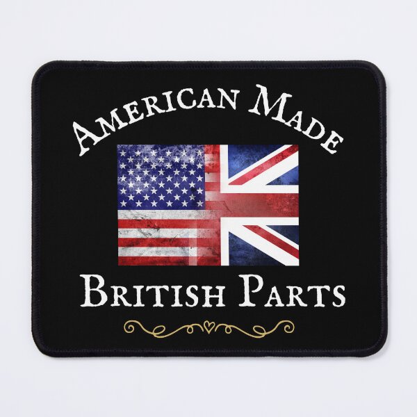 Item preview, AMERICAN MADE, BRITISH PARTS designed and sold by Krafty  Arts Studio.