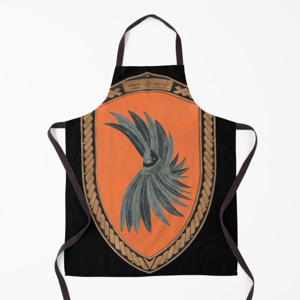 Item preview, Feathercrest (Shield copper Celtic Rope on black leather) designed and sold by Swabcraft.