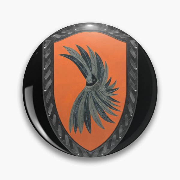 Item preview, Feathercrest (Shield desaturated) designed and sold by Swabcraft.