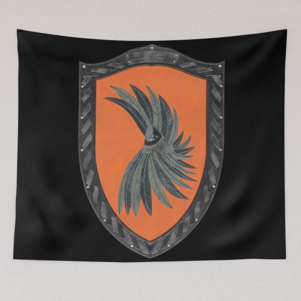 Item preview, Feathercrest (Shield desaturated) designed and sold by Swabcraft.