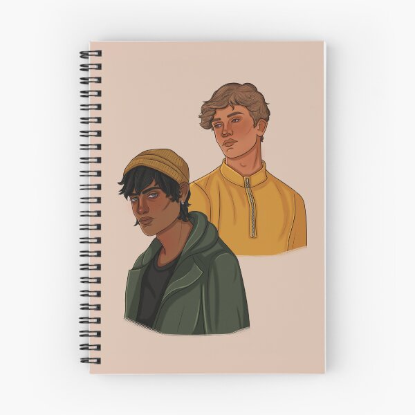 Item preview, Emir and Sebastian (Running with Lions) designed and sold by nellvisual.
