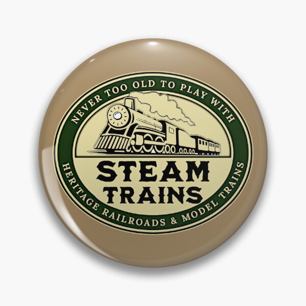 Item preview, Never Too Old To Play With Steam Trains, Heritage Railroads Model Trains designed and sold by TheTrainRoom.