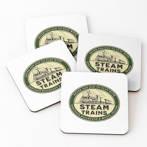 Item preview, Never Too Old To Play With Steam Trains, Heritage Railroads Model Trains designed and sold by TheTrainRoom.