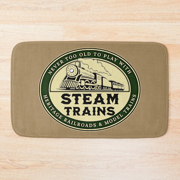Item preview, Never Too Old To Play With Steam Trains, Heritage Railroads Model Trains designed and sold by TheTrainRoom.