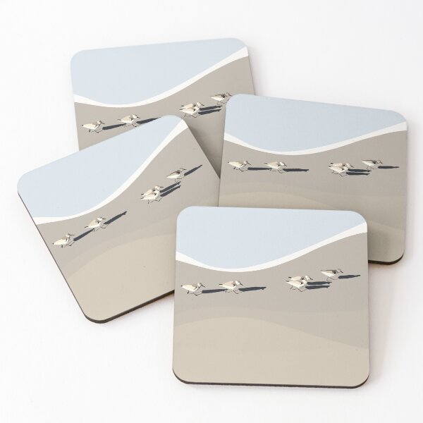 Item preview, Shore birds -sanderlings designed and sold by bekisart.