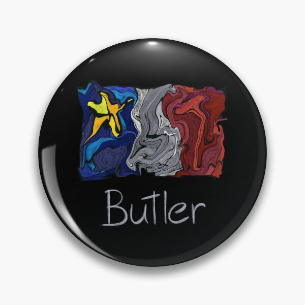 Item preview, Acadian Flag pastel liquid mosaic Butler - Drapeau acadien mosaïque liquide pastel vitrail Butler designed and sold by ColoursOfFrance.