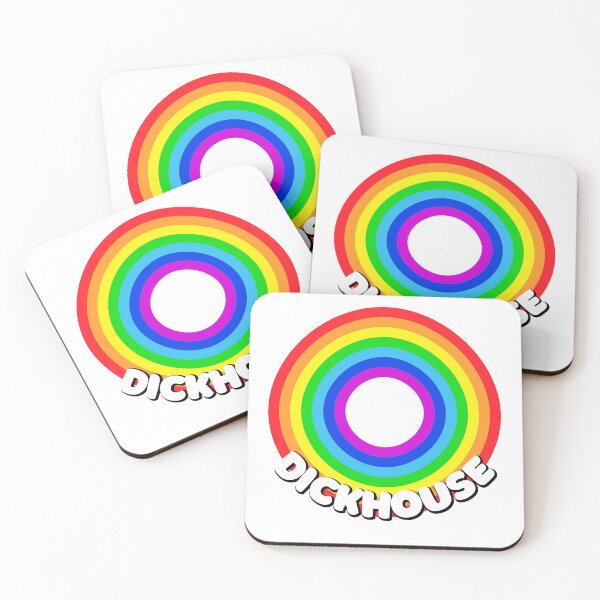 Item preview, Dickhouse | Dickhouse Productions | Chalk Paint | Doughnut Rainbow designed and sold by Rainbows Rock.