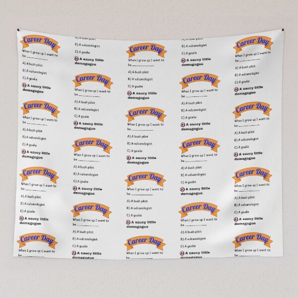 Item preview, Career Day – Want to Be PERT! designed and sold by Ferocious-Pear.