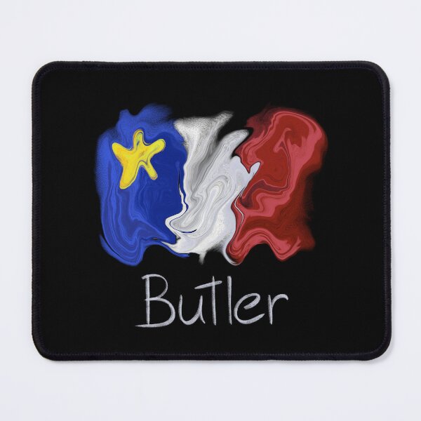 Item preview, Acadian Flag pastel liquid Butler - Drapeau acadien liquide pastel Butler designed and sold by ColoursOfFrance.
