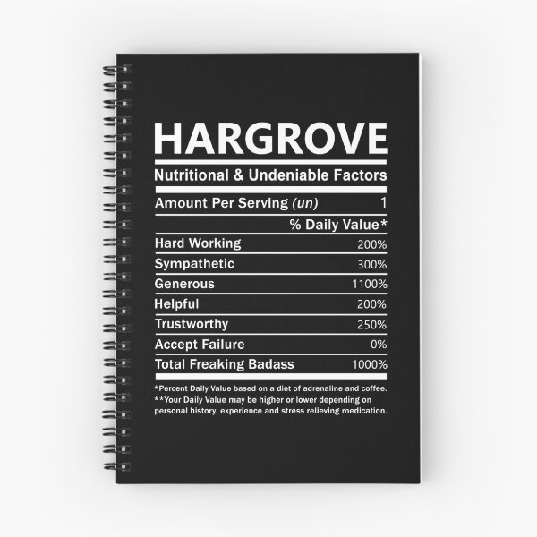 Item preview, Hargrove Name T Shirt - Hargrove Nutritional And Undeniable Factors Gift Item Tee designed and sold by hautalachante.