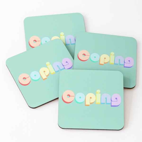 Item preview, Coping (pastels) designed and sold by pencilpepper.
