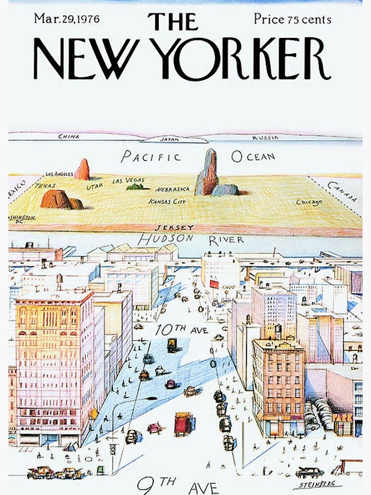 Discover New Yorker March 29 1976 Premium Matte Vertical Poster