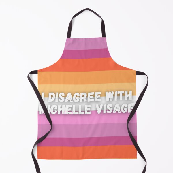 Item preview, i disagree with michelle visage (white text, lesbian flag) designed and sold by tessismore.