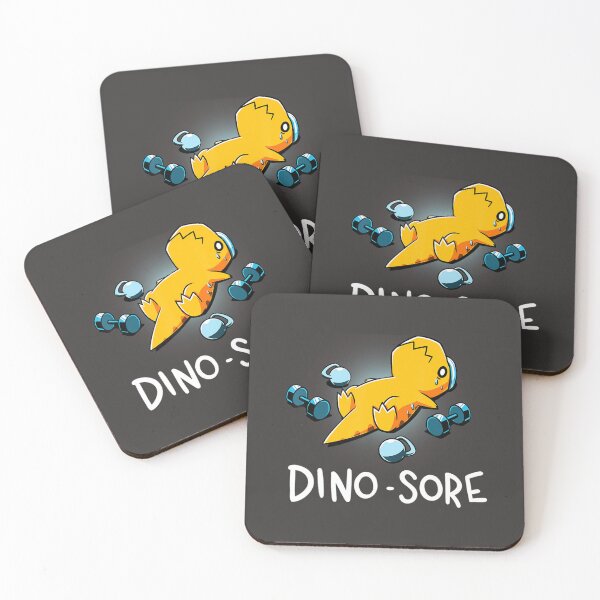 Item preview, Dino Sore Funny Dinosaur Workout Gym Fitness Lifting designed and sold by EricGreen68.