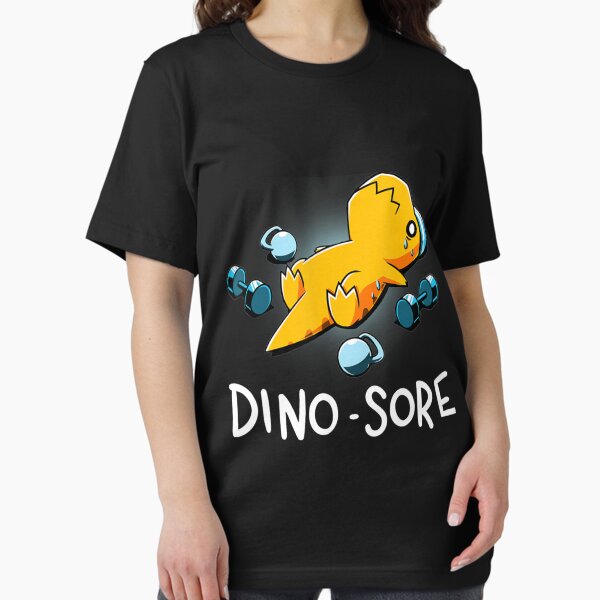 Aperçu de l'œuvre Entraînement de dinosaure drôle et douloureux en salle de sport, fitness et levage créée et vendue par EricGreen68.