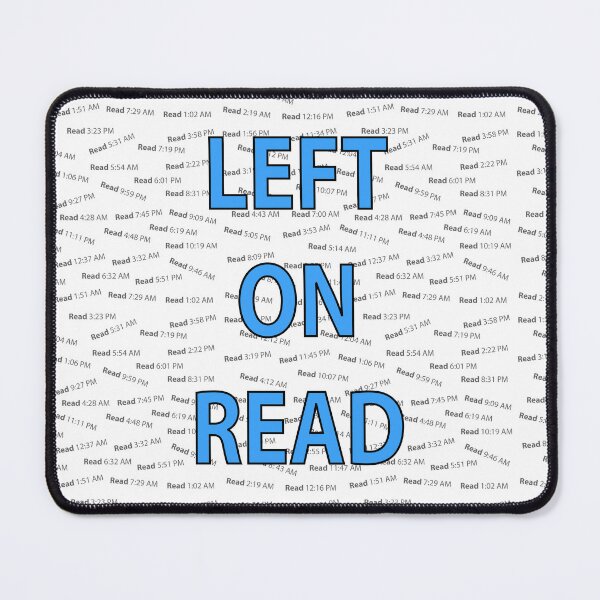 Item preview, Left on Read Slogan Graphic designed and sold by imeanplease.