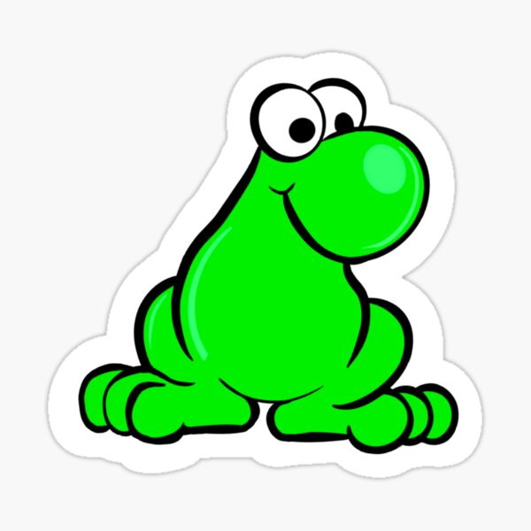 "Green Nerd" Sticker for Sale by katrandell2258 Redbubble
