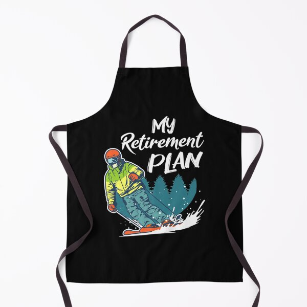 Item preview, My retirement plan skiing - Retirement     designed and sold by TEDGLOBALi.