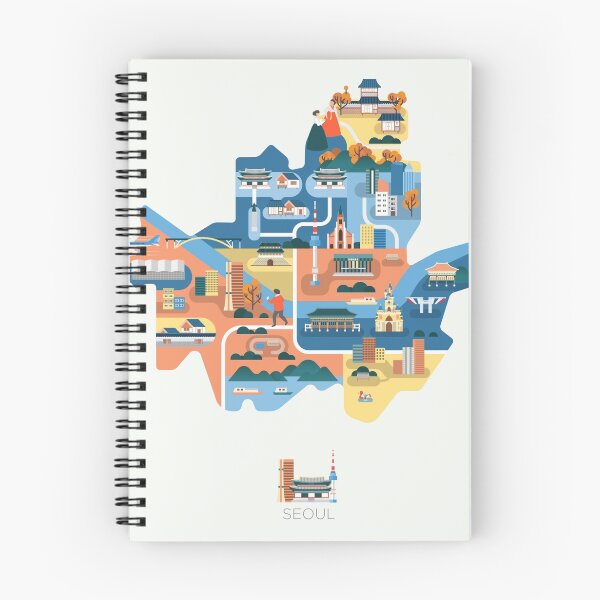 Item preview, Map of Seoul designed and sold by Jing Zhang.