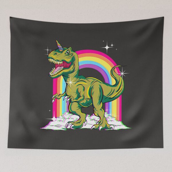 Item preview, DINOCORN MAGIC MEME DINOSAUR UNICORN  designed and sold by EricGreen68.