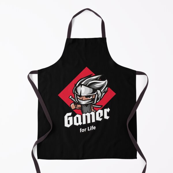 Item preview, Gamer for Life with Chibi Style Samurai designed and sold by PRIVARSHU.