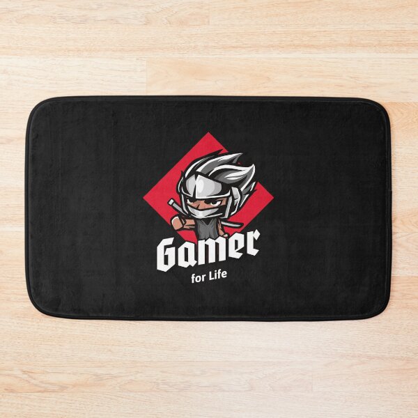 Item preview, Gamer for Life with Chibi Style Samurai designed and sold by PRIVARSHU.