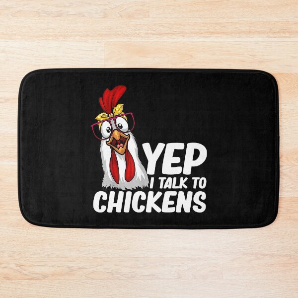 Item preview, Yes I Talk To Chickens Funny Chicken Farmer Lovers designed and sold by ericrichard059.