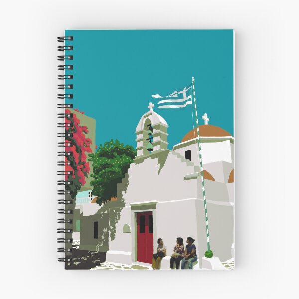 Item preview, Mykonos (3 aunties) designed and sold by pencilpepper.