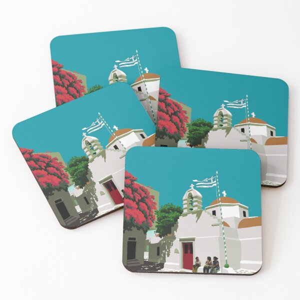 Item preview, Mykonos (3 aunties) designed and sold by pencilpepper.