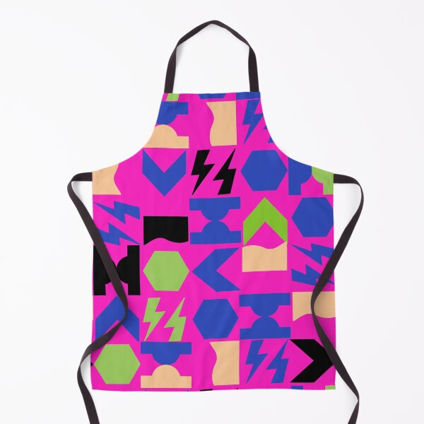 Item preview, Simple Shapes Hot Pink Mod Geometric Pattern designed and sold by Ferocious-Pear.
