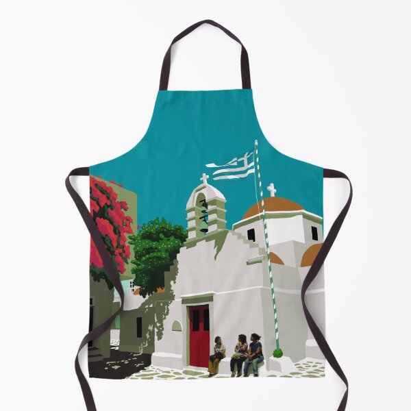 Item preview, Mykonos (3 aunties) designed and sold by pencilpepper.
