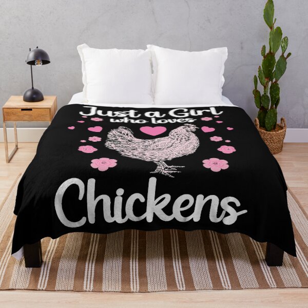 Item preview, Just A Girl Who Loves Chickens designed and sold by ericrichard059.