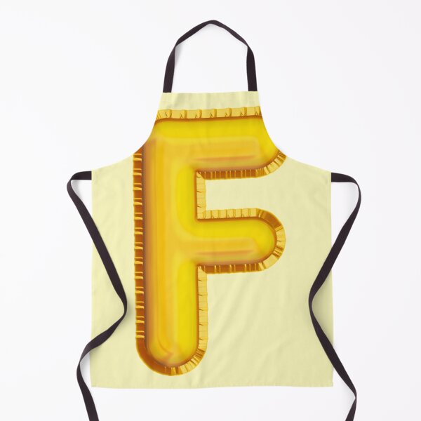 Item preview, Golden Balloon Alphabet latter F designed and sold by TheBrotherHouse.