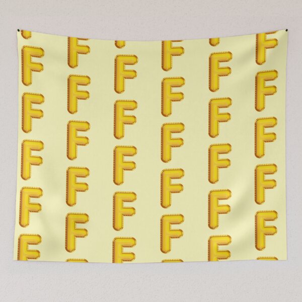 Item preview, Golden Balloon Alphabet latter F designed and sold by TheBrotherHouse.