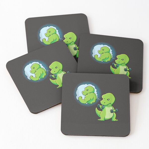 Item preview, Dinosaur Weight Lifting Dumbbells Fitness Goals Gym Workout  deadlift dinosaur  Funny designed and sold by EricGreen68.