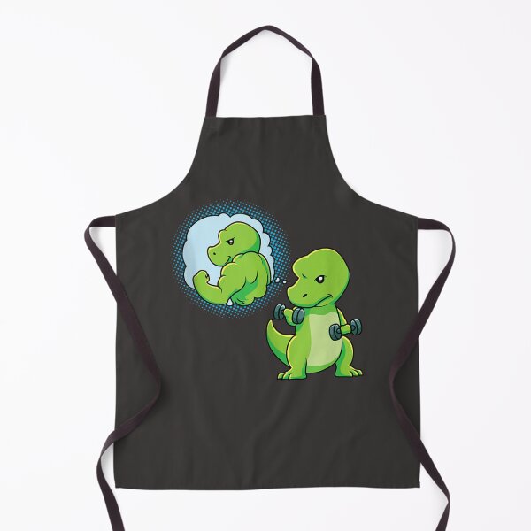 Item preview, Dinosaur Weight Lifting Dumbbells Fitness Goals Gym Workout deadlift dinosaur Funny designed and sold by EricGreen68.