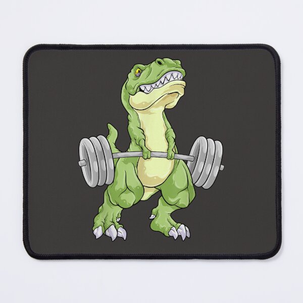 Item preview, Dinosaur Weightlifting Fitness Gym Workout Deadlift deadlift dinosaur designed and sold by EricGreen68.