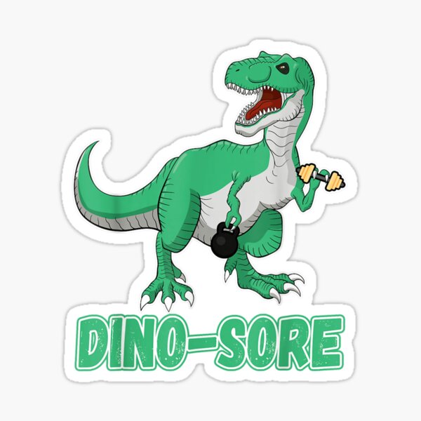 T-Rex Dinosaur Fitness Gym Dino-Sore - Dinosaur Fitness - Mug