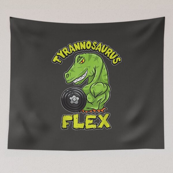 Item preview, Fitness Bodybuilder Strong Dinosaur Workout Weightlifting deadlift dinosaur designed and sold by EricGreen68.