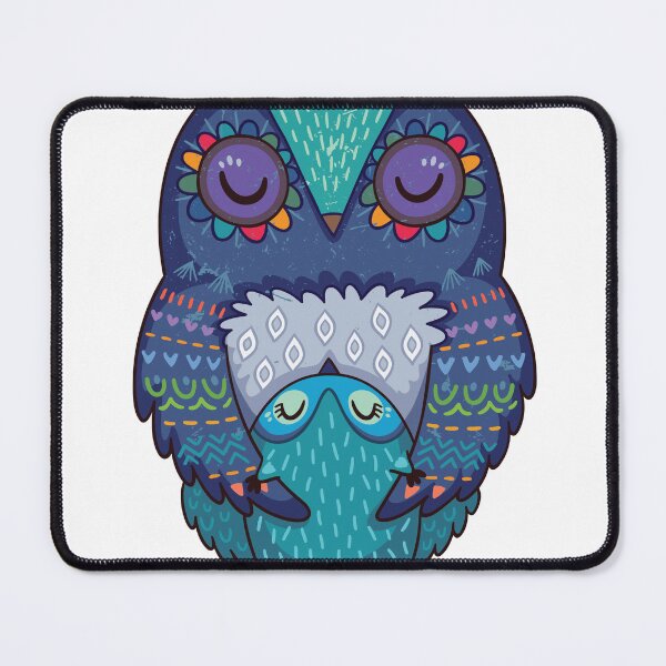 Item preview, Mom and Baby Owl together designed and sold by PenguinHouse.