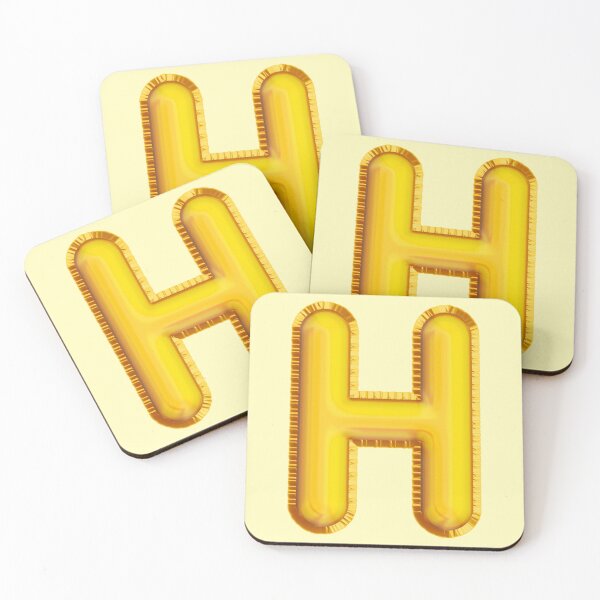 Item preview, Golden Balloon Alphabet latter H designed and sold by TheBrotherHouse.