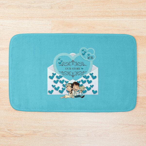 Item preview, Our Story (Aqua) designed and sold by PawsitiveMum.