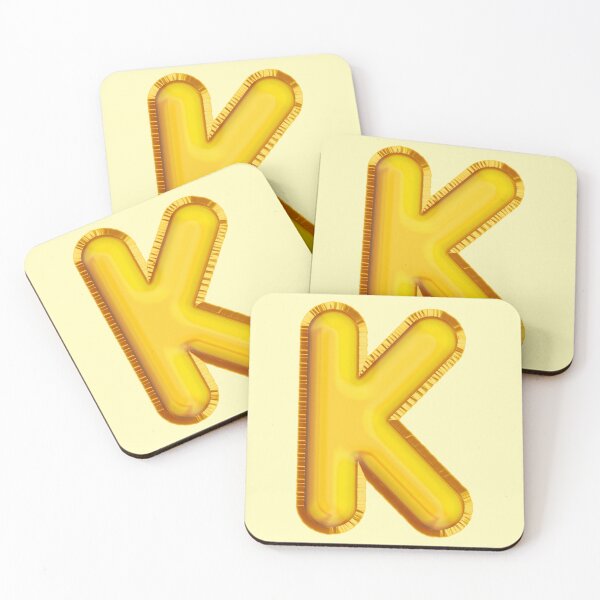 Item preview, Golden Balloon Alphabet latter K designed and sold by TheBrotherHouse.