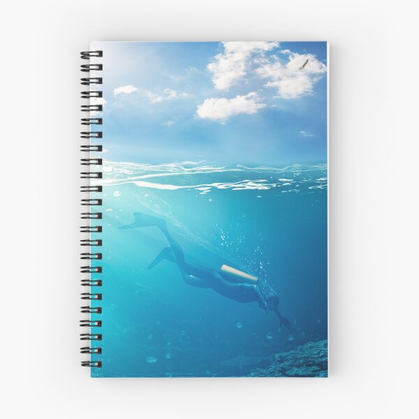 Item preview, Scuba diver underwater - coral reef designed and sold by Photo-DesignArt.