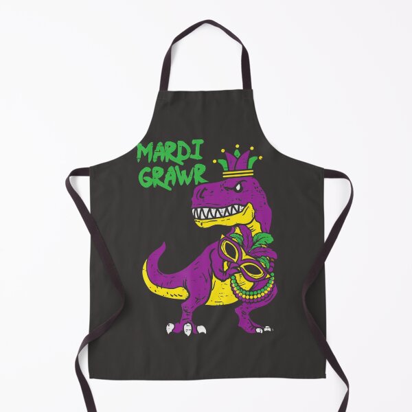 Item preview, Mardi Grawr Dino Mardi Gras Funny Meme designed and sold by EricGreen68.