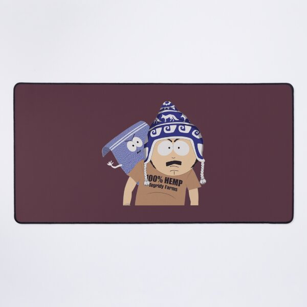 Vista previa del artículo con la obra «Personajes de Randy Marsh y Towelle de Tegridy Farms», diseñado y vendido por SpunkiesDesign.