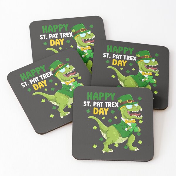 Item preview, St Patricks Day Leprechaun Dinosaur Dino Happy St Pat designed and sold by EricGreen68.